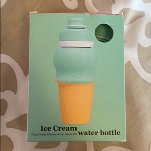 Ice cream water bottle